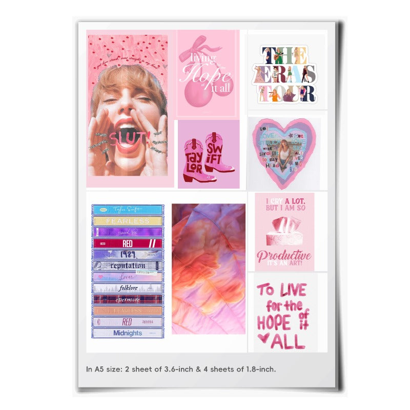 Custom The Eras Tour Hope Core Sticker Set [1318]