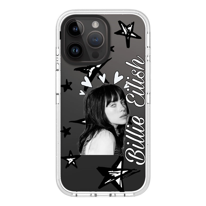 Billie star collage editable Pixvoices phone case design template
