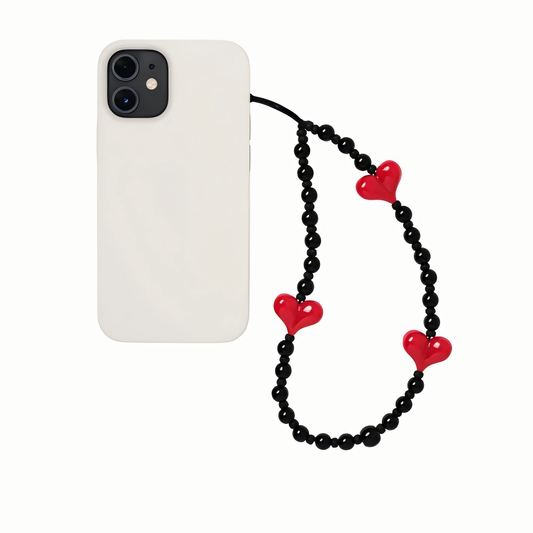 Love Bomb – Red Heart Phone Strap❤️