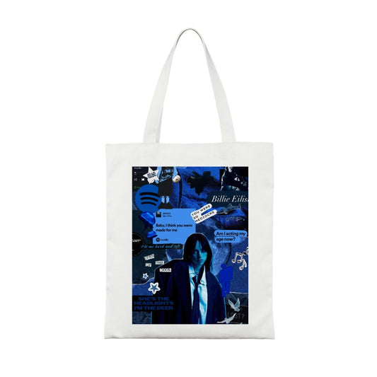 Custom "Billie Moodboard" Tote Bag [1476]