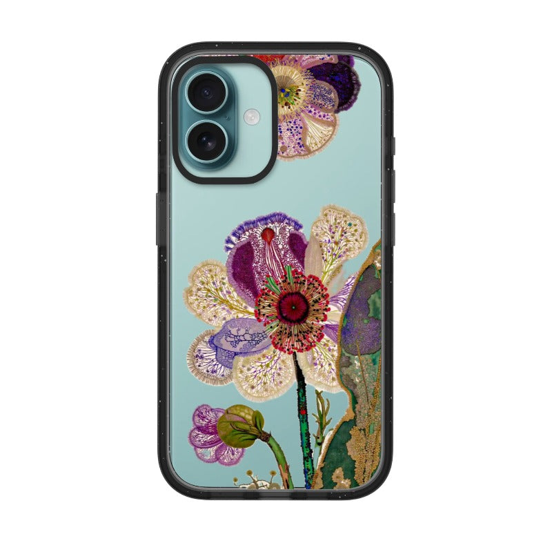 Painted Floral Phone Case Colorful Flower Design editable Pixvoices design template