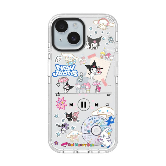 Custom Phone Case – NewJeans × Kuromi Music Diary [1455]