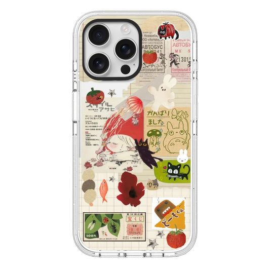 Custom Phone Case - Japanese Retro Fairycore Collage Aesthetic [1640]