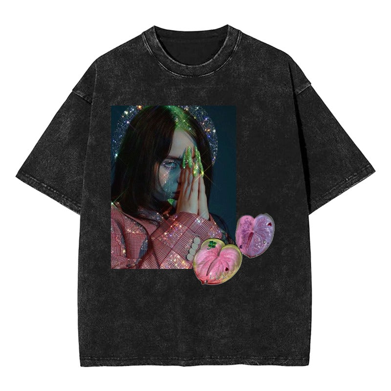 Custom Dreamcore Prayer Graphic T-Shirt [1350]