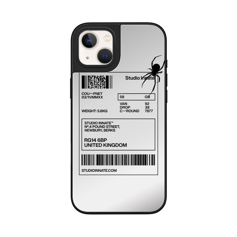 Shipping Label Phone Case Studio Innate editable Pixvoices design template