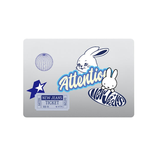 Custom MacBook Case – Inspired by NewJeans “Attention” Bunny Theme [1805]