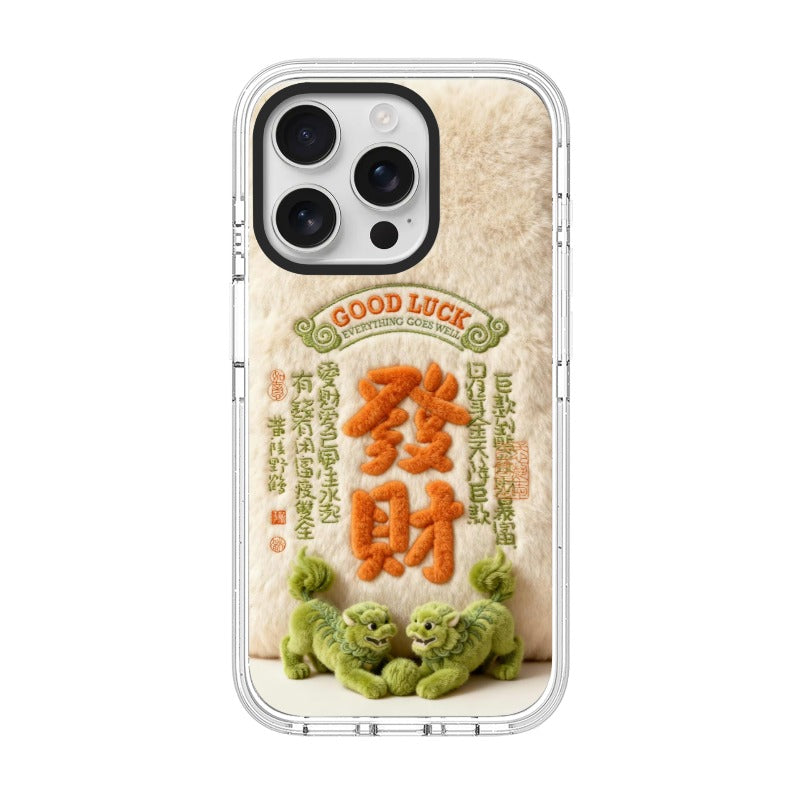 Phone Case Fa Cai Plush Fortune New Year Template editable Pixvoices design template