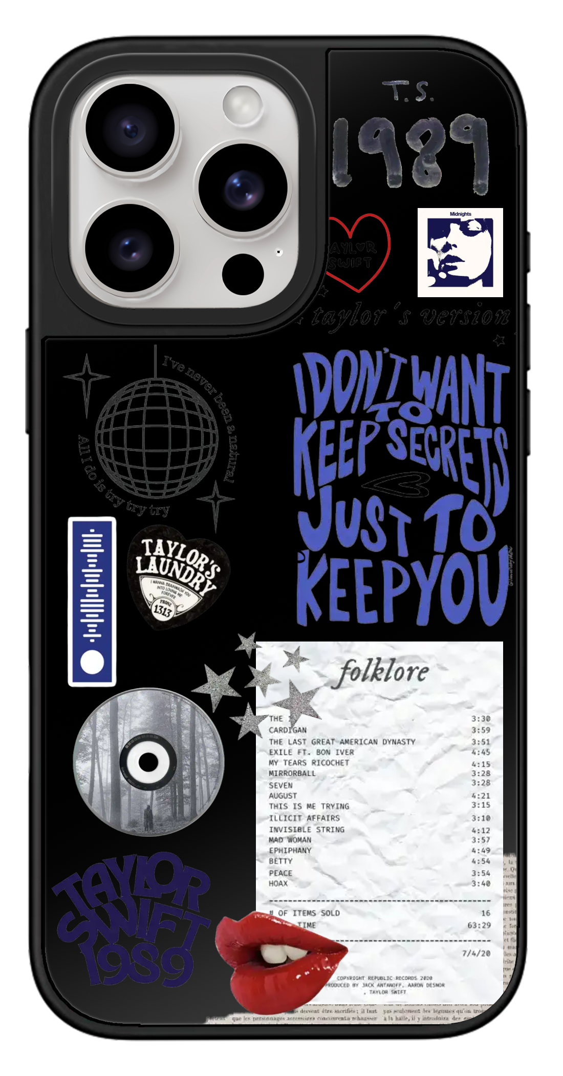 PixVoices rendered material preview - 927 - Black Mirror Case