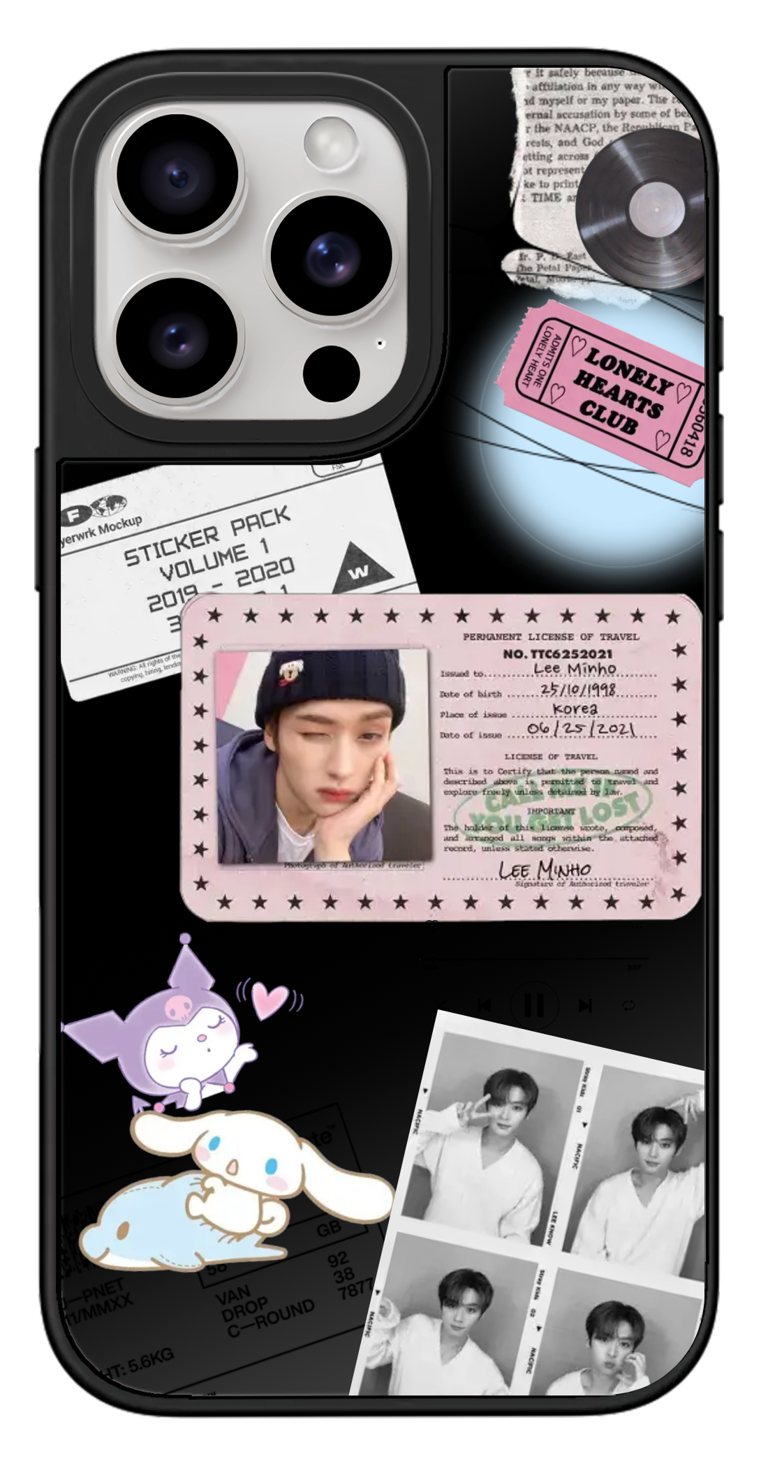 PixVoices rendered material preview - 966 - Black Mirror Case
