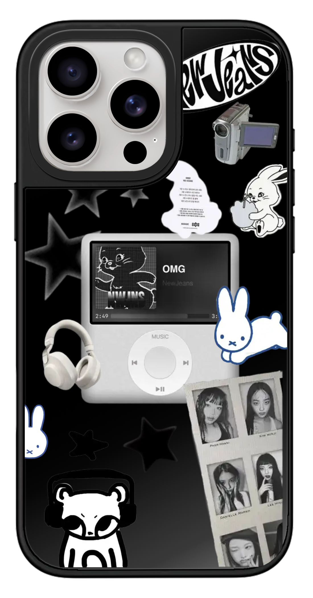 PixVoices rendered material preview - 971 - Black Mirror Case