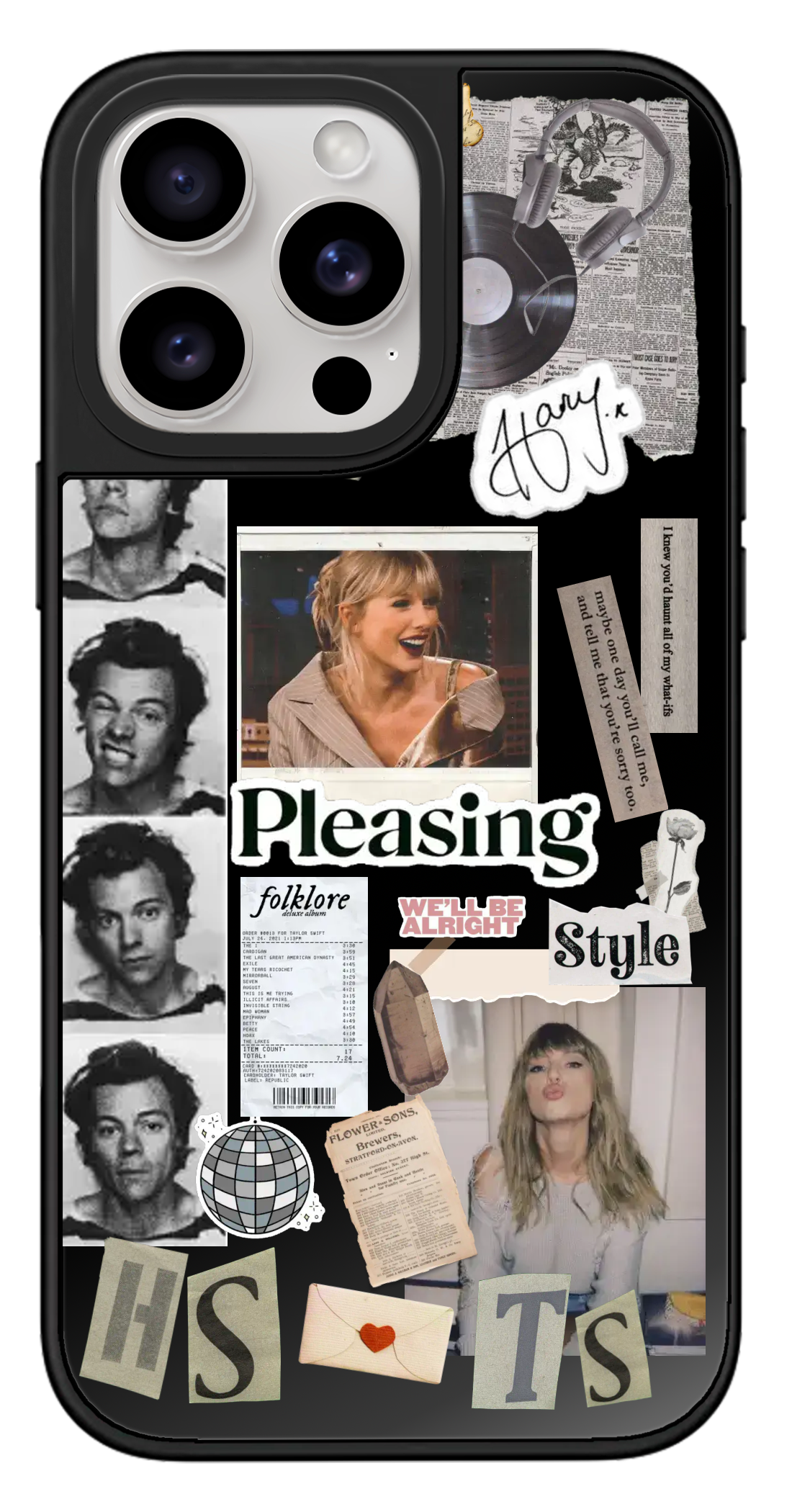 PixVoices rendered material preview - 988 - Black Mirror Case