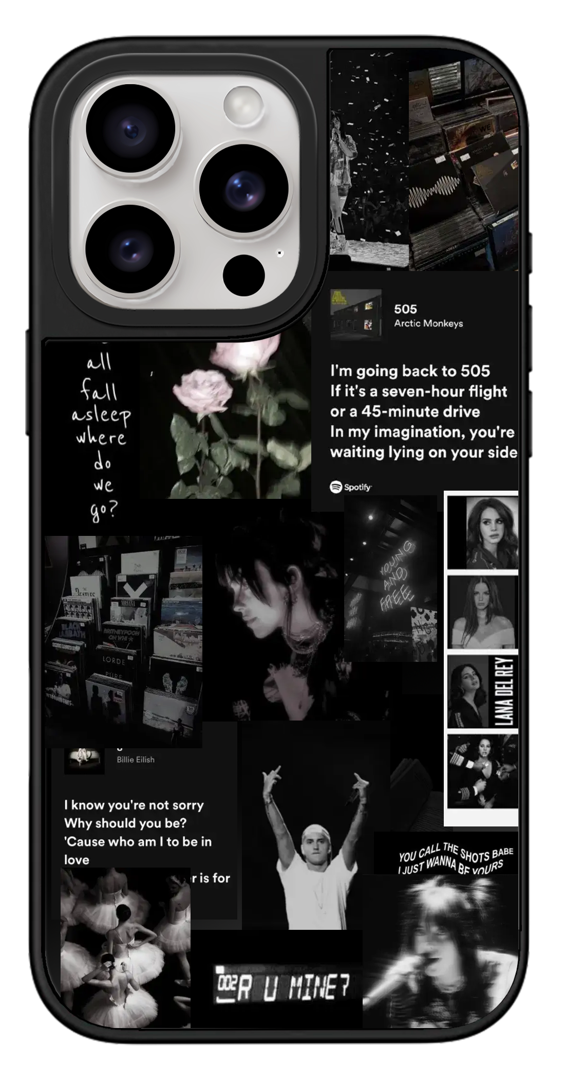 PixVoices rendered material preview - 999 - Black Mirror Case