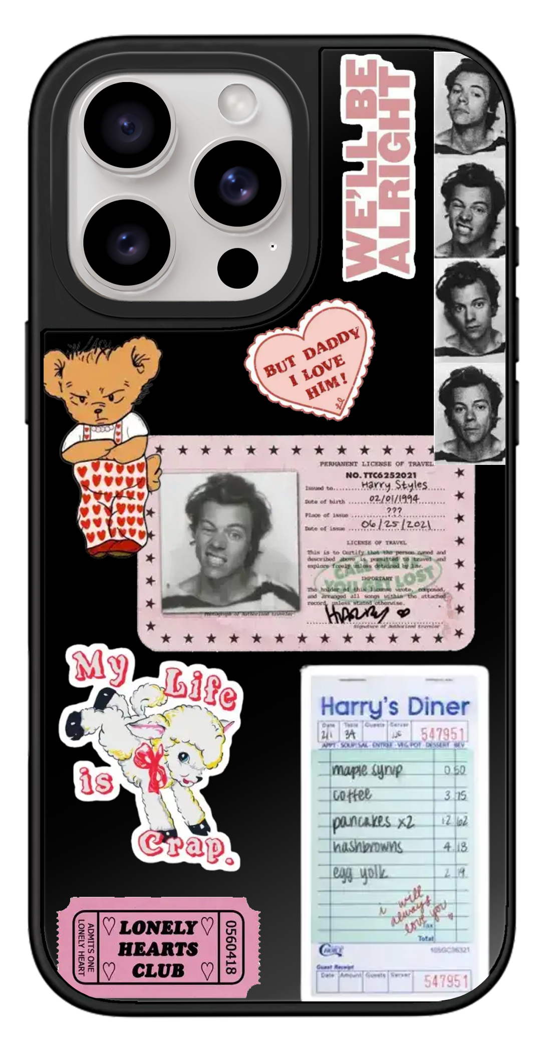 PixVoices rendered material preview - 992 - Black Mirror Case