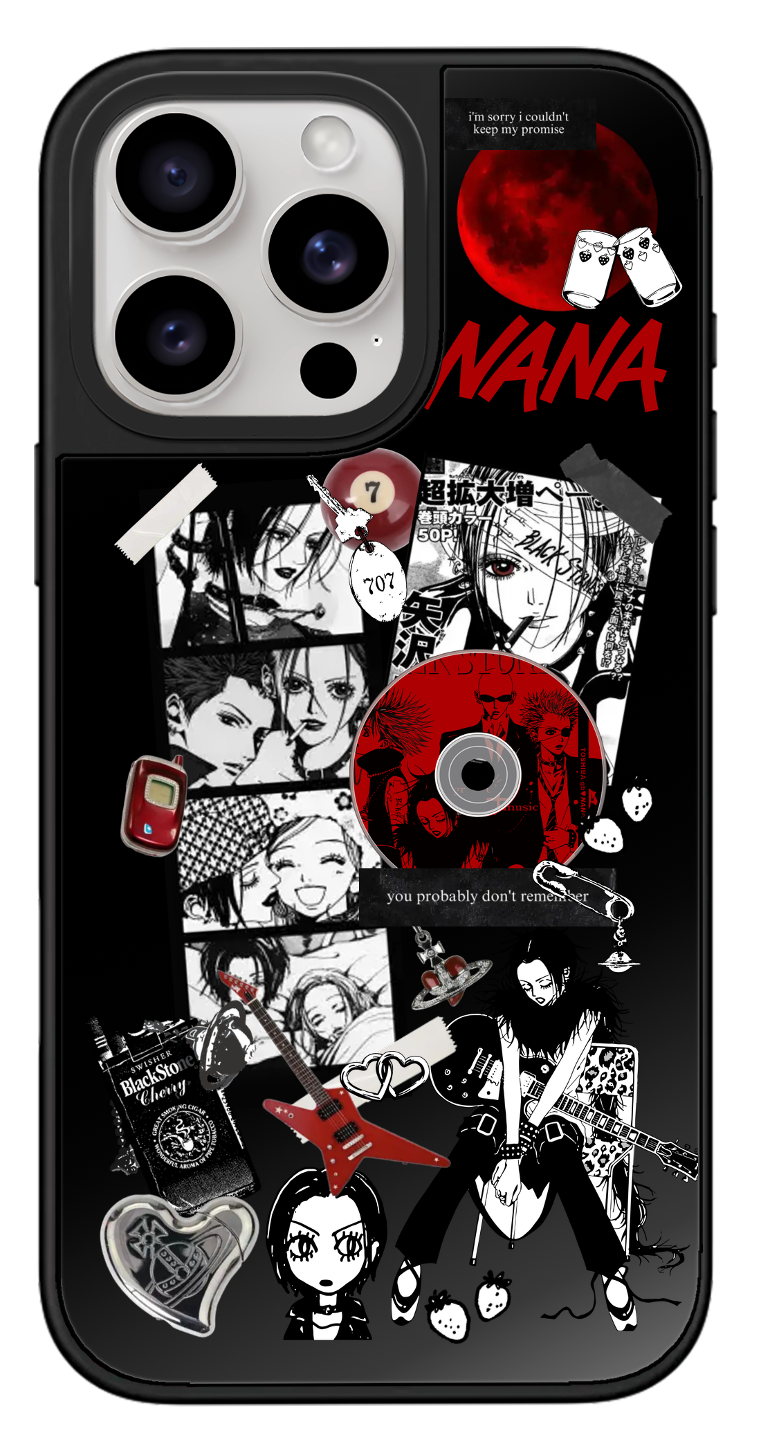 PixVoices rendered material preview - 1224 - Black Mirror Case