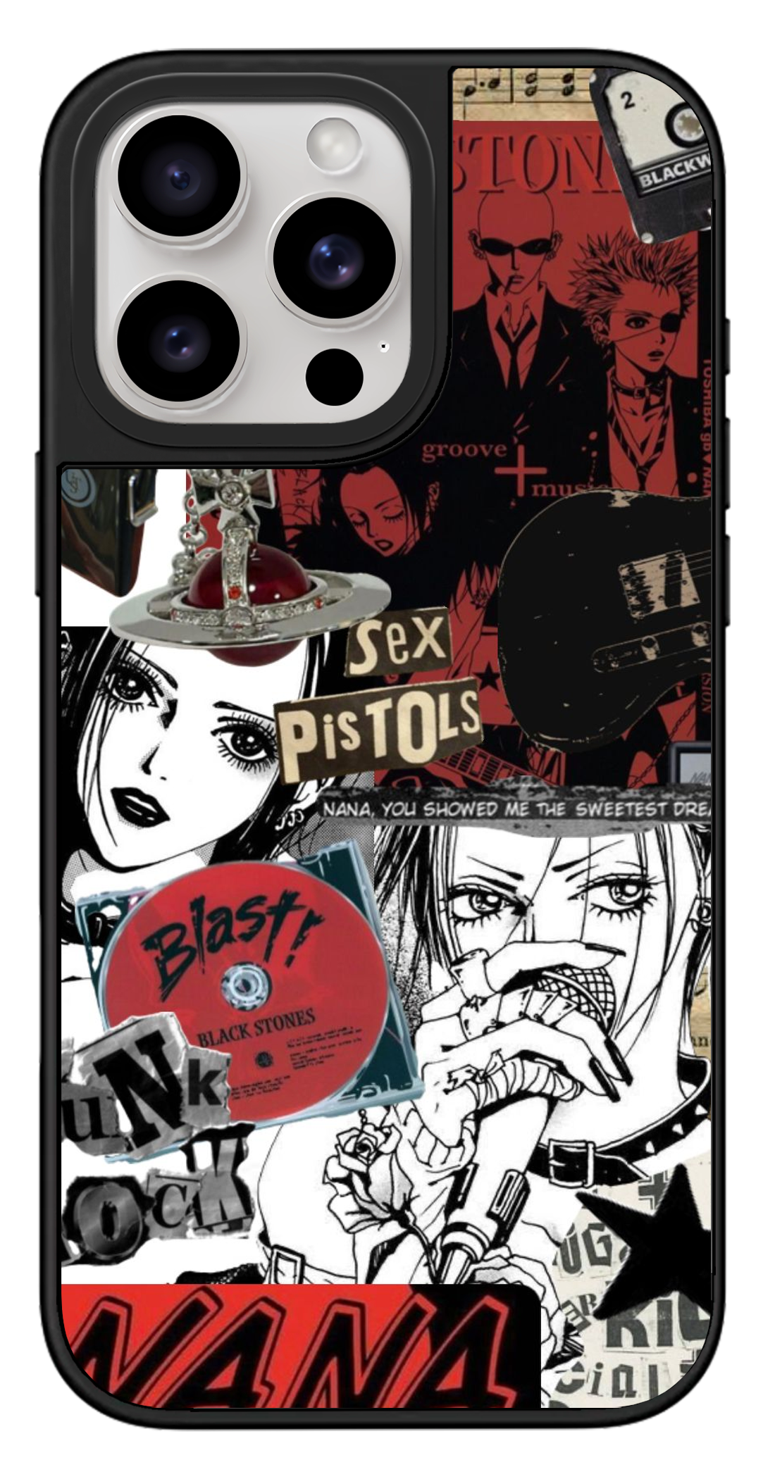 PixVoices rendered material preview - 44 - Black Mirror Case