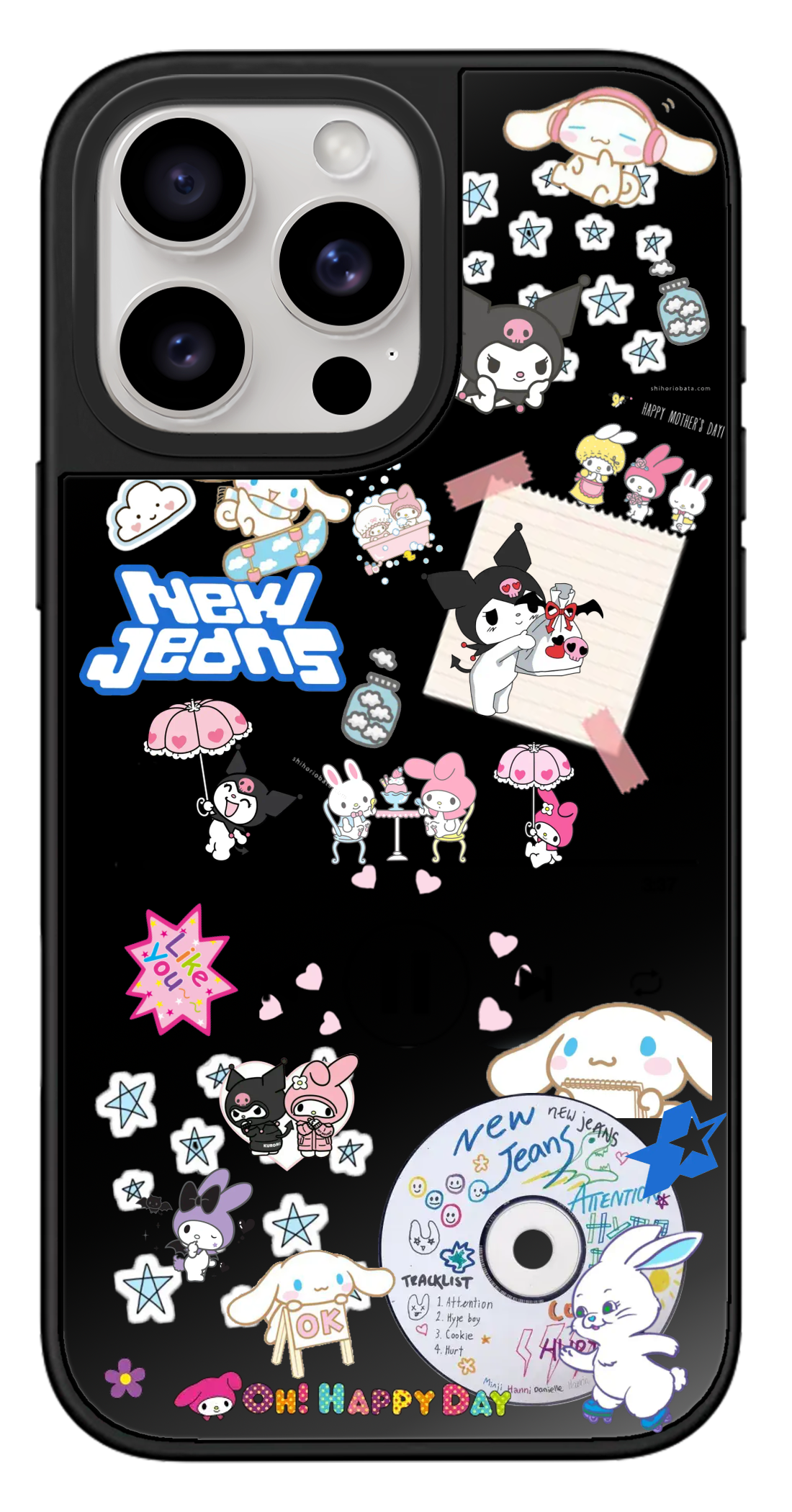 PixVoices rendered material preview - 1455 - Black Mirror Case
