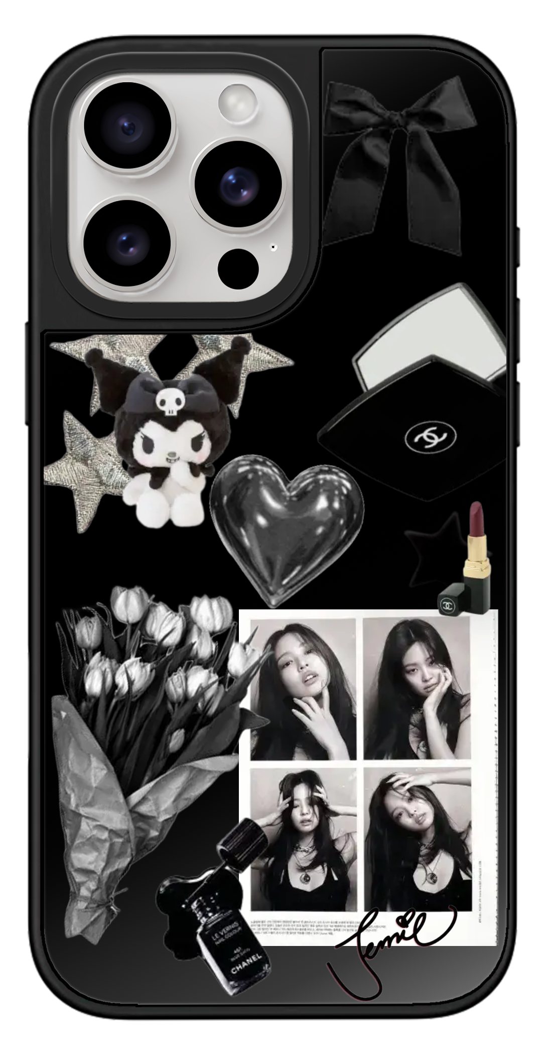 PixVoices rendered material preview - 1457 - Black Mirror Case