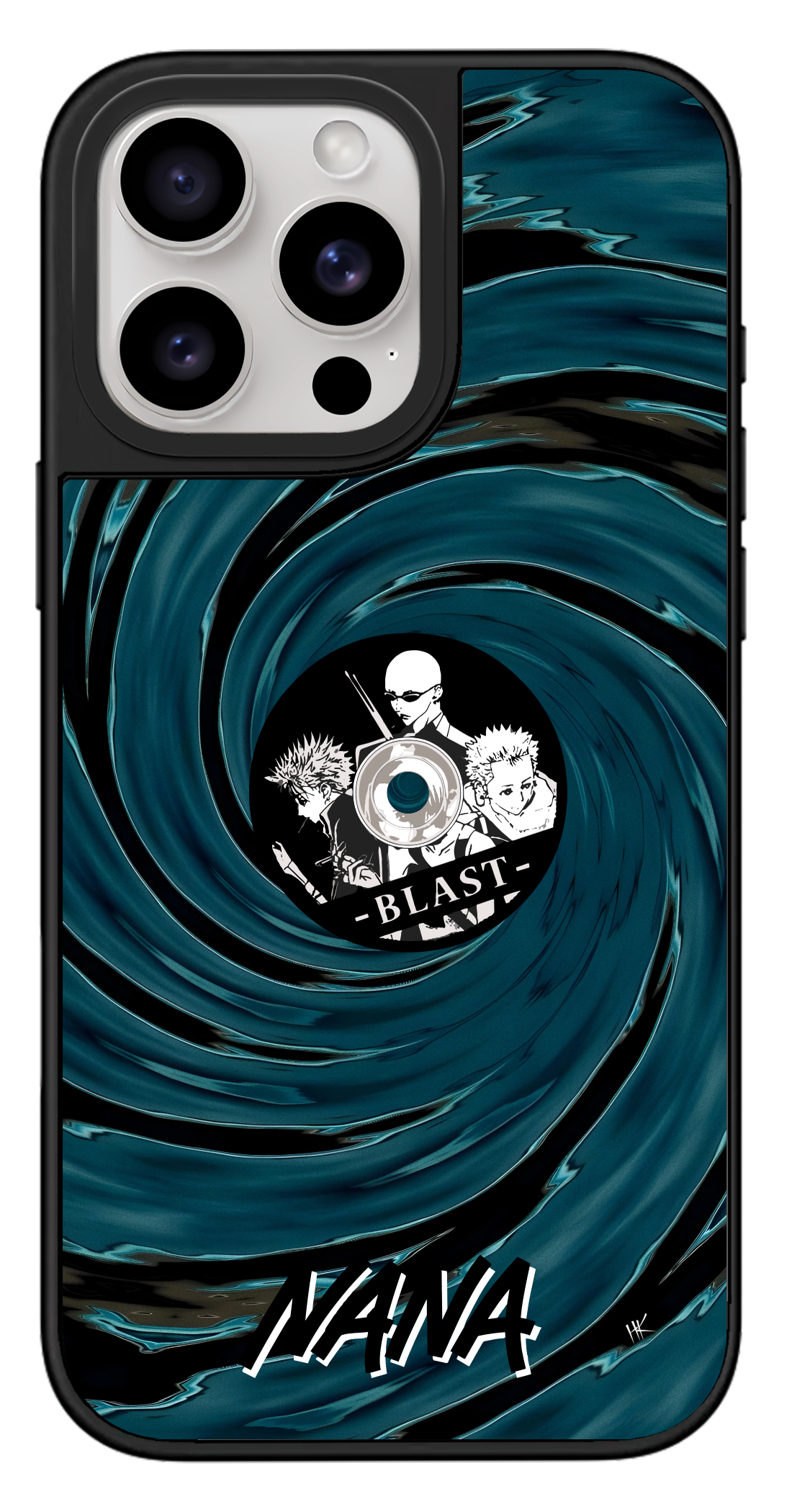 PixVoices rendered material preview - 3625 - Black Mirror Case