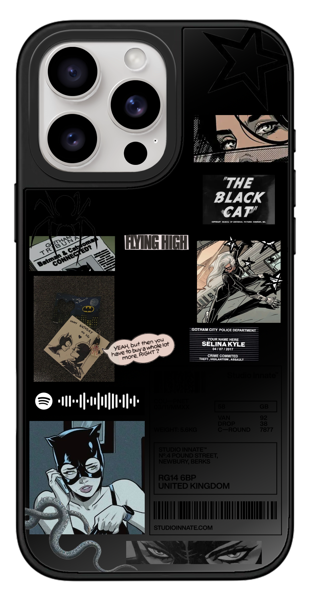PixVoices rendered material preview - 3778 - Black Mirror Case