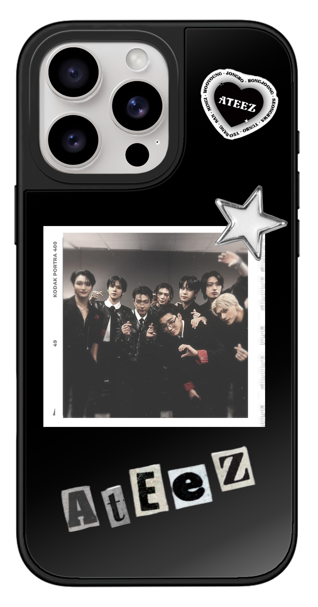 PixVoices rendered material preview - 3855 - Black Mirror Case