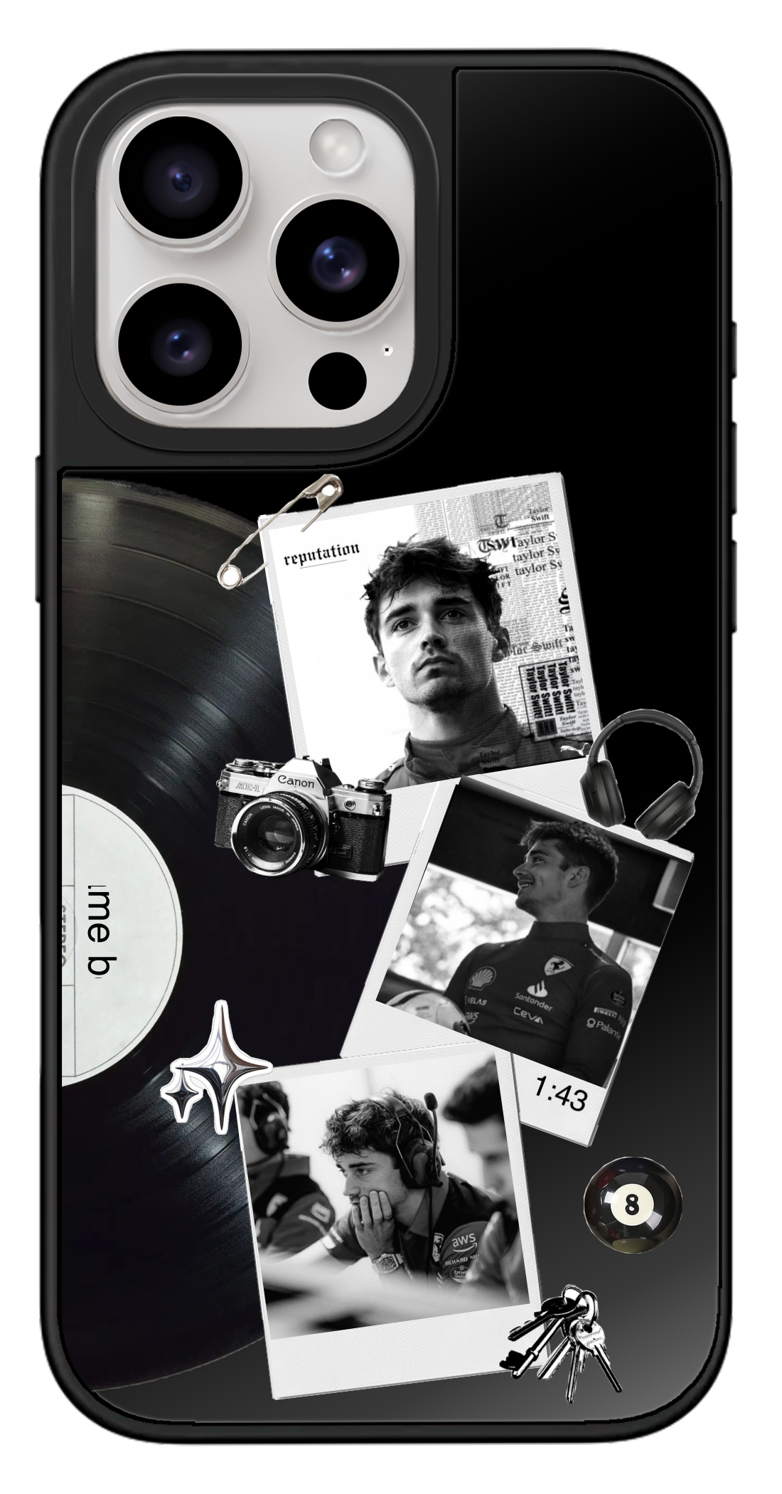 PixVoices rendered material preview - 4146 - Black Mirror Case