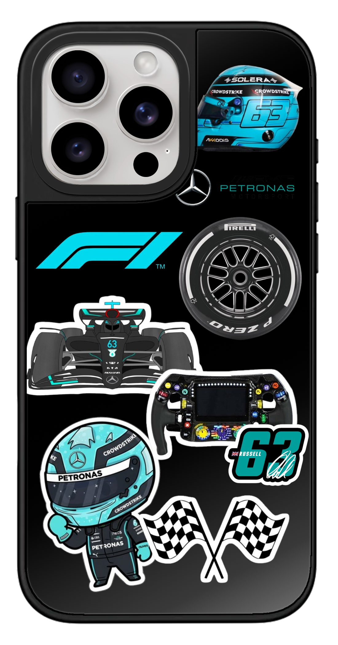 PixVoices rendered material preview - 6211 - Black Mirror Case