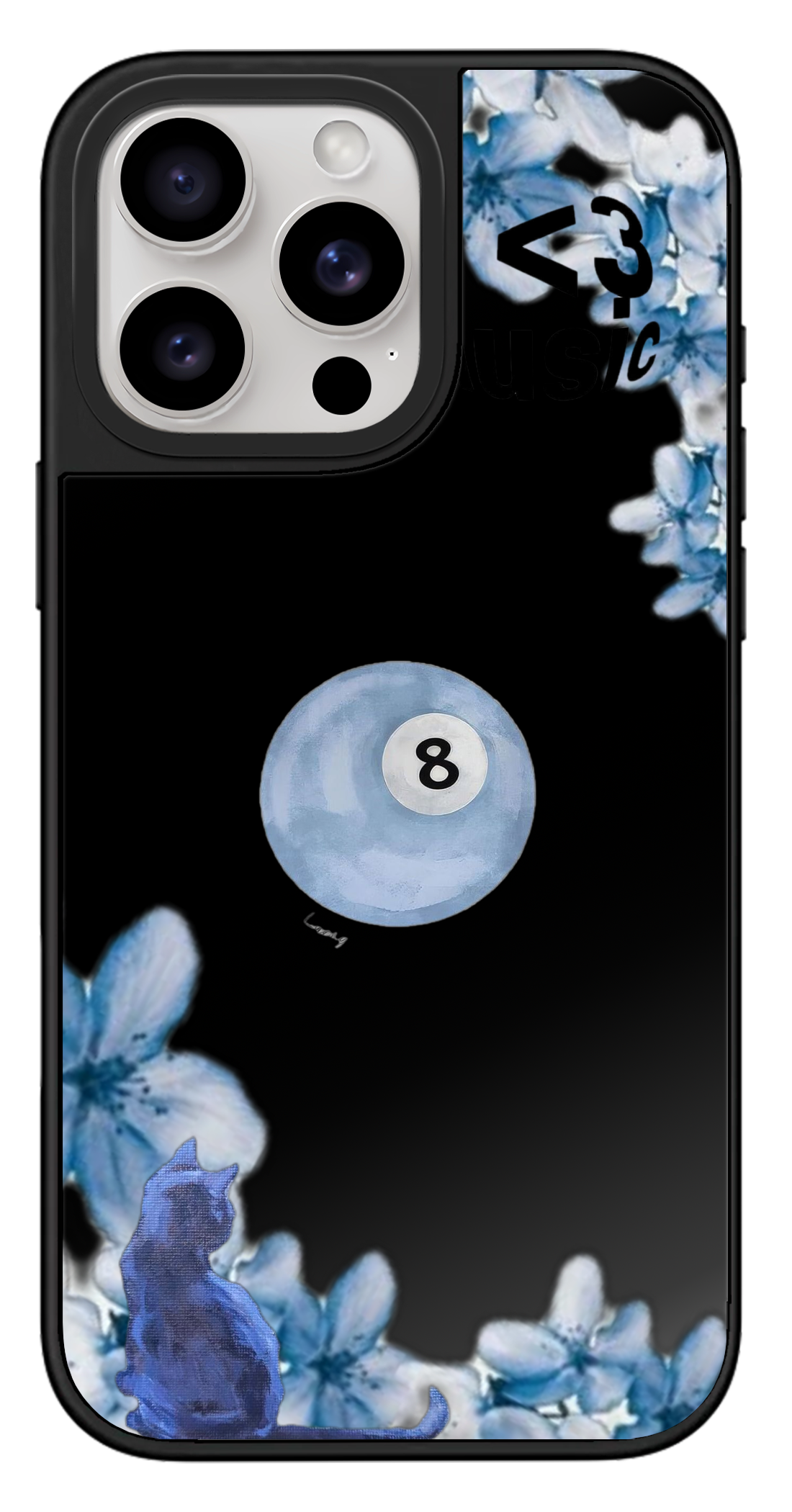 PixVoices rendered material preview - 6046 - Black Mirror Case
