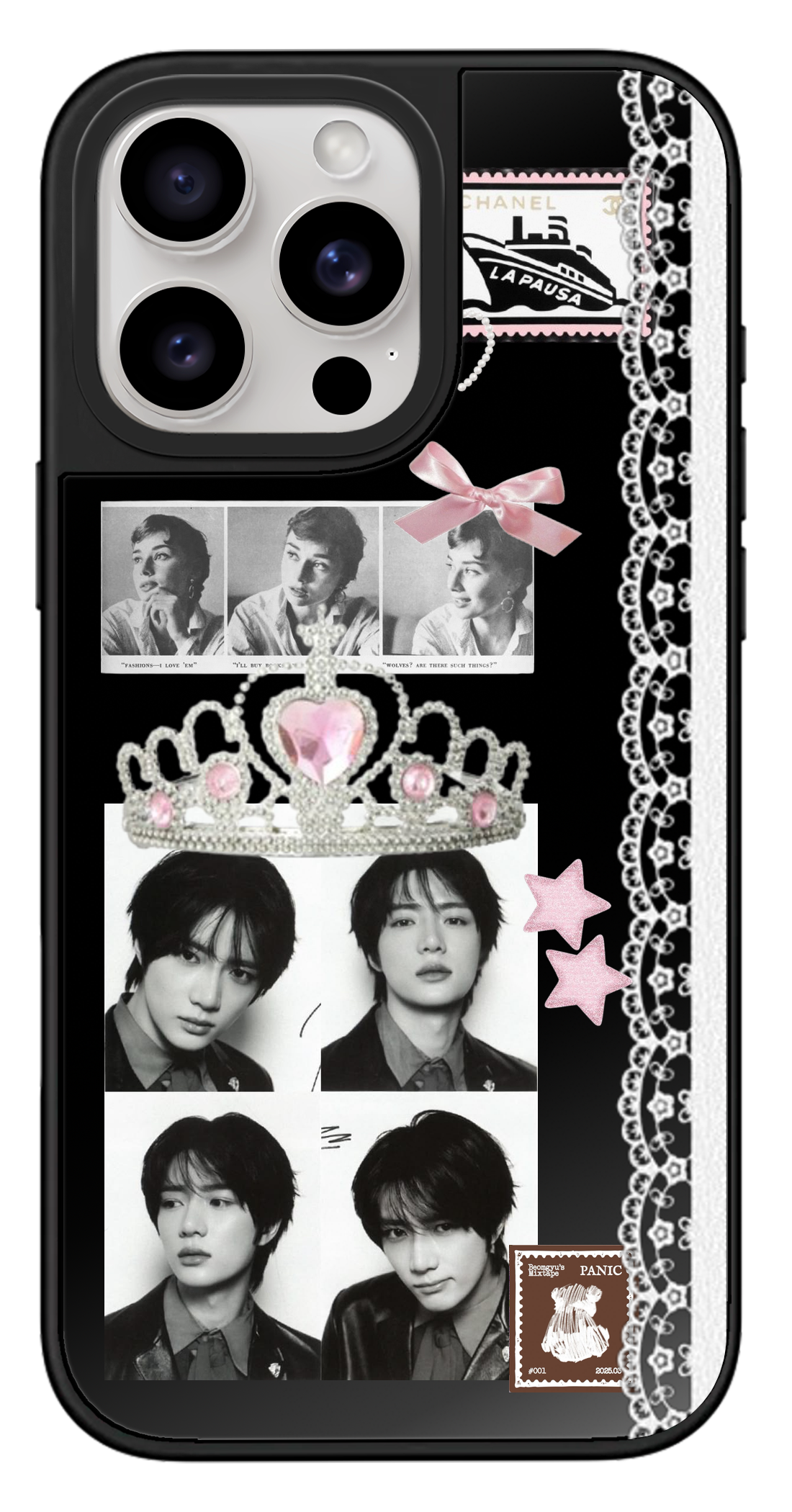 PixVoices rendered material preview - 5945 - Black Mirror Case