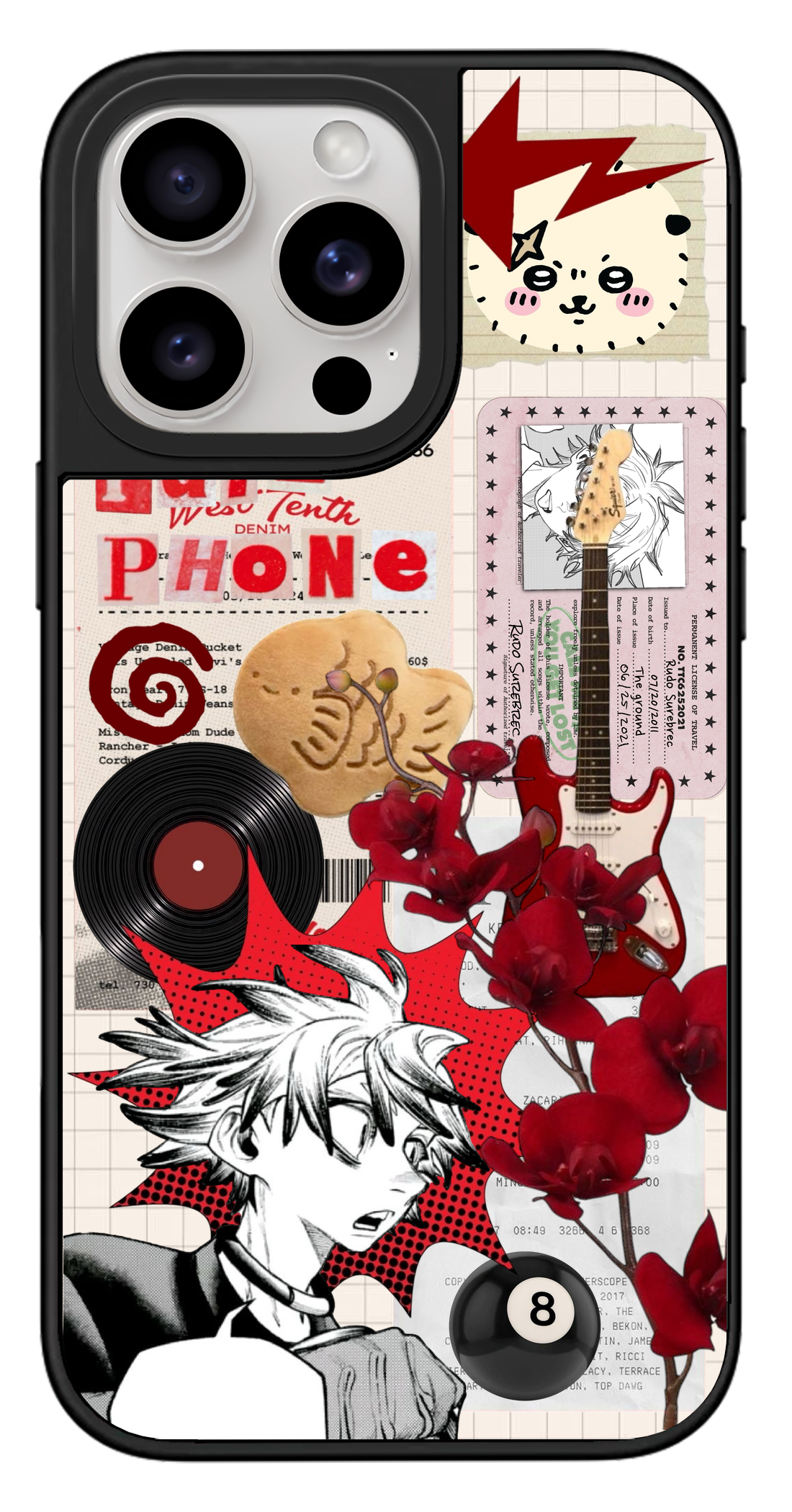 PixVoices rendered material preview - 5691 - Black Mirror Case