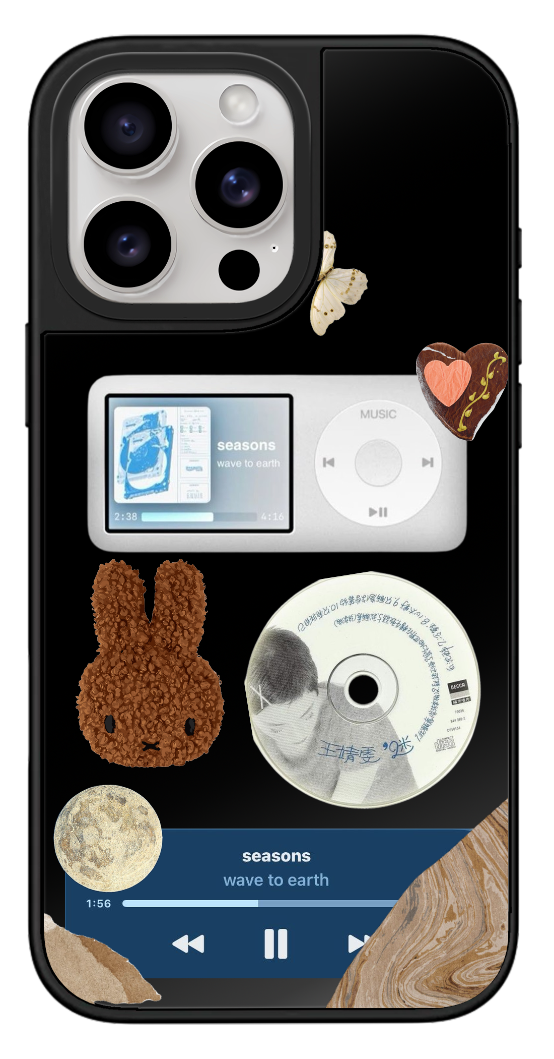 PixVoices rendered material preview - 6329 - Black Mirror Case
