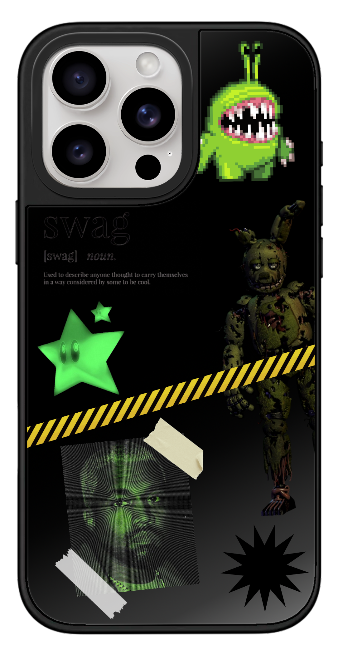 PixVoices rendered material preview - 5658 - Black Mirror Case