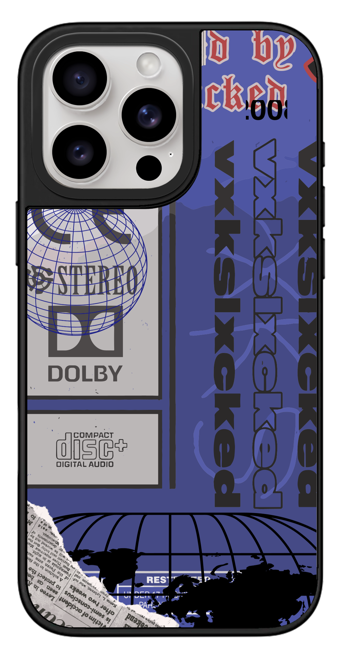 PixVoices rendered material preview - 5643 - Black Mirror Case