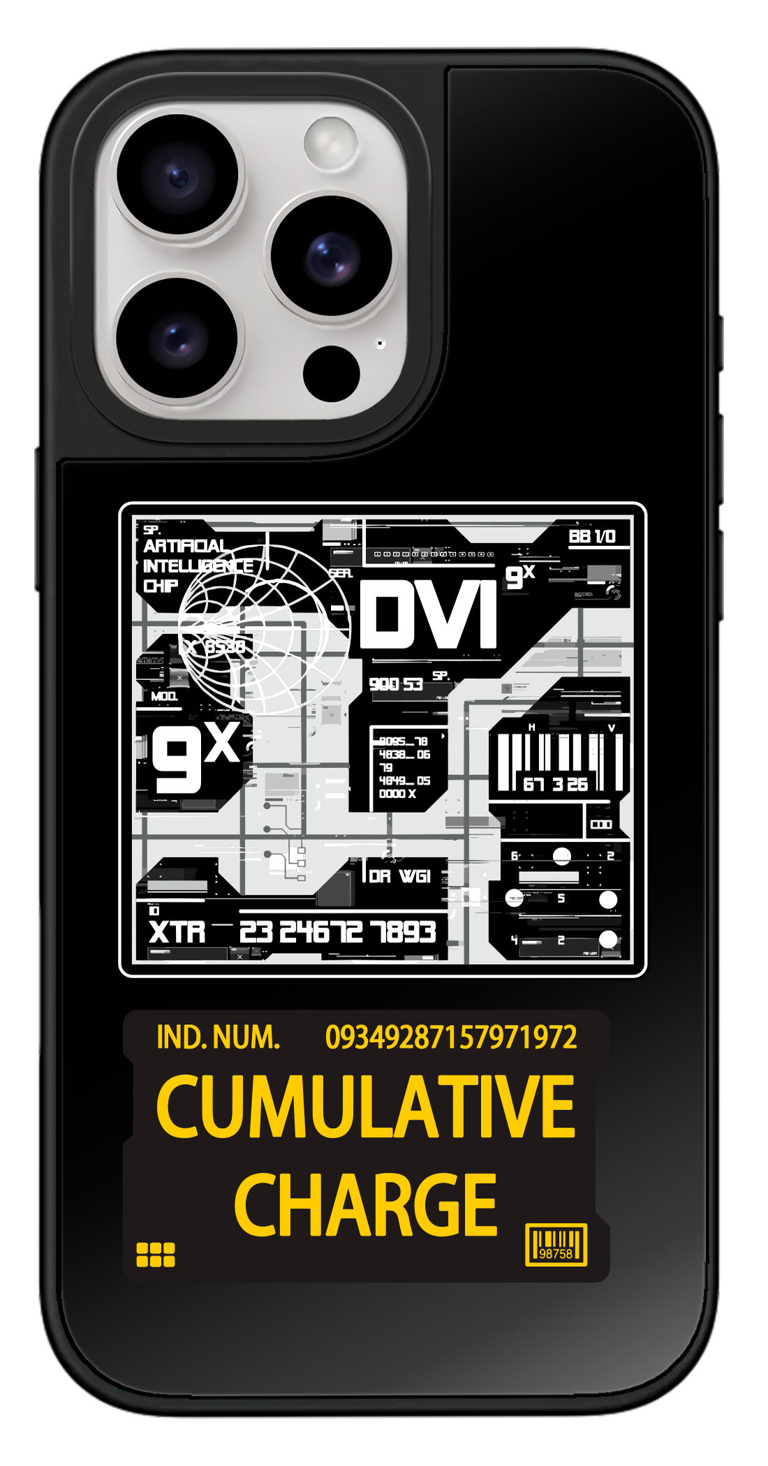 PixVoices rendered material preview - 5634 - Black Mirror Case