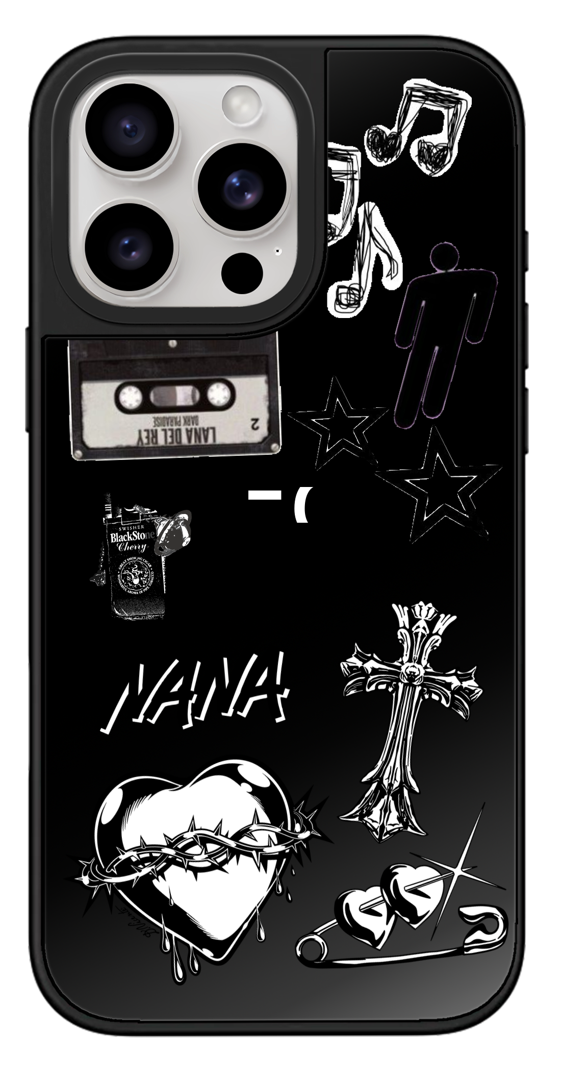 PixVoices rendered material preview - 4705 - Black Mirror Case