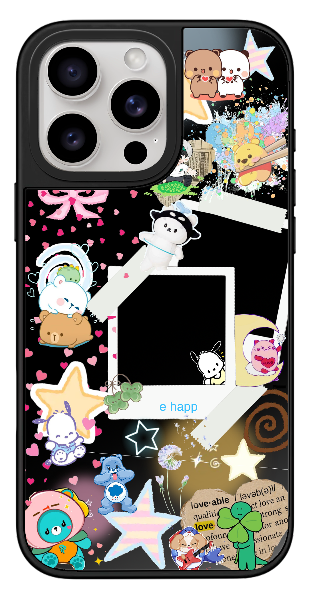 PixVoices rendered material preview - 4348 - Black Mirror Case