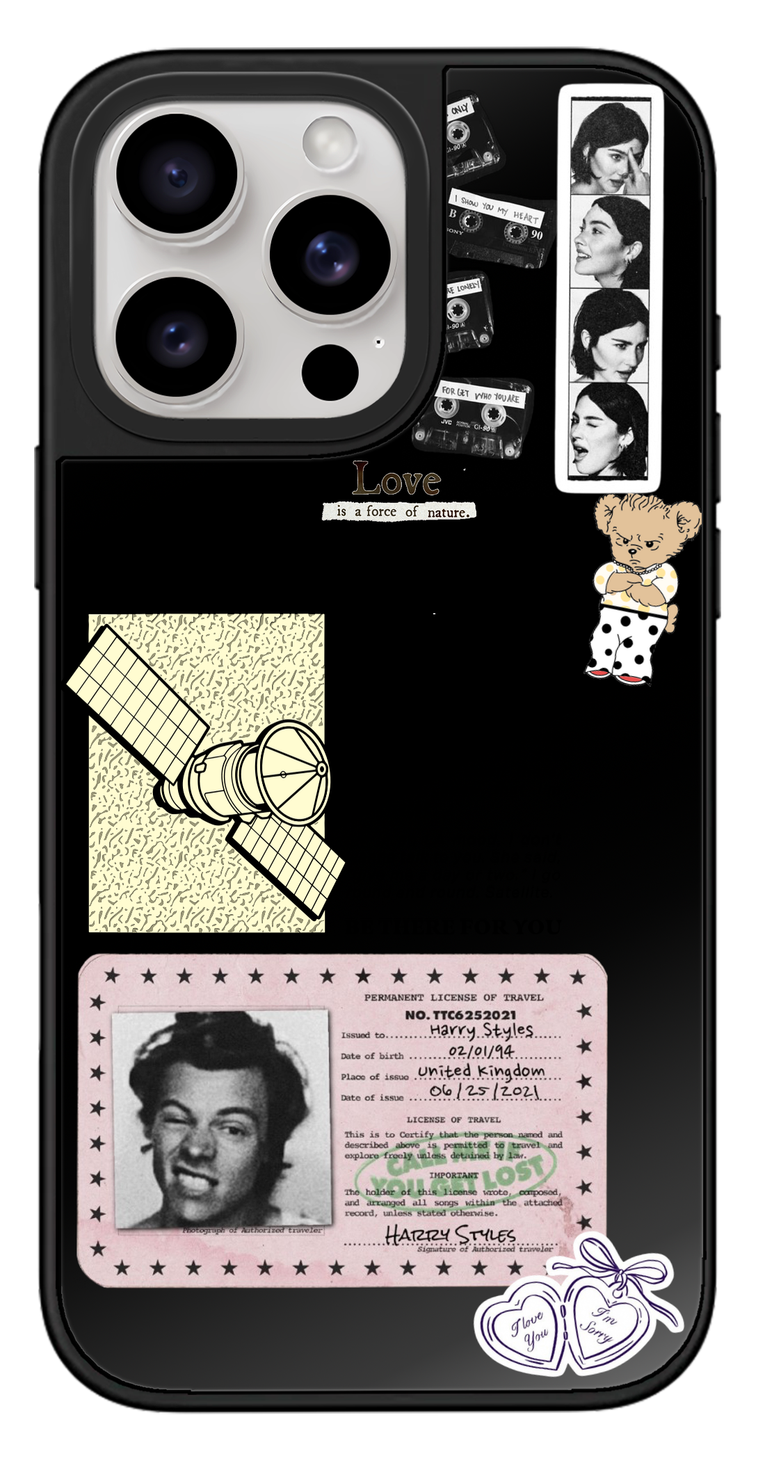 PixVoices rendered material preview - 4050 - Black Mirror Case