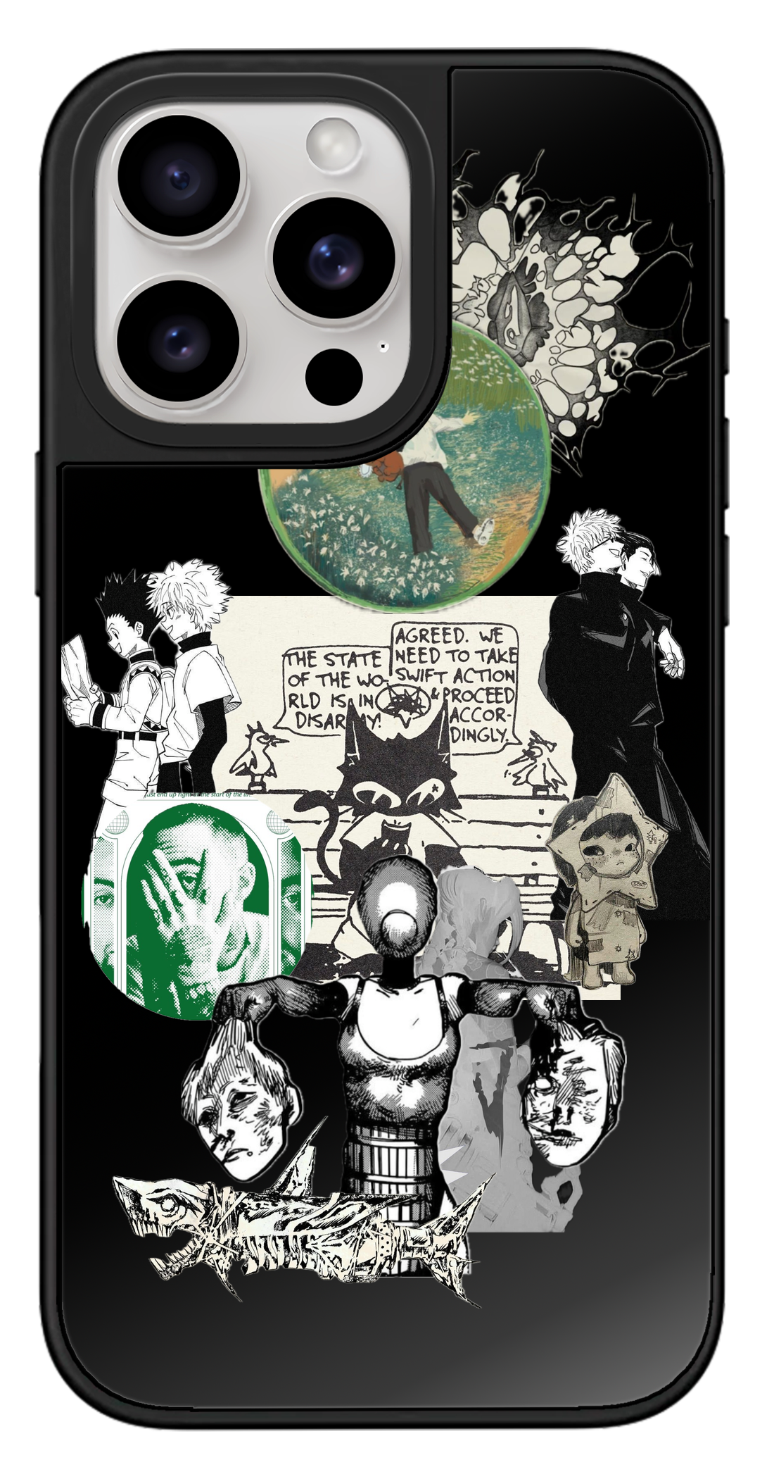 PixVoices rendered material preview - 4017 - Black Mirror Case