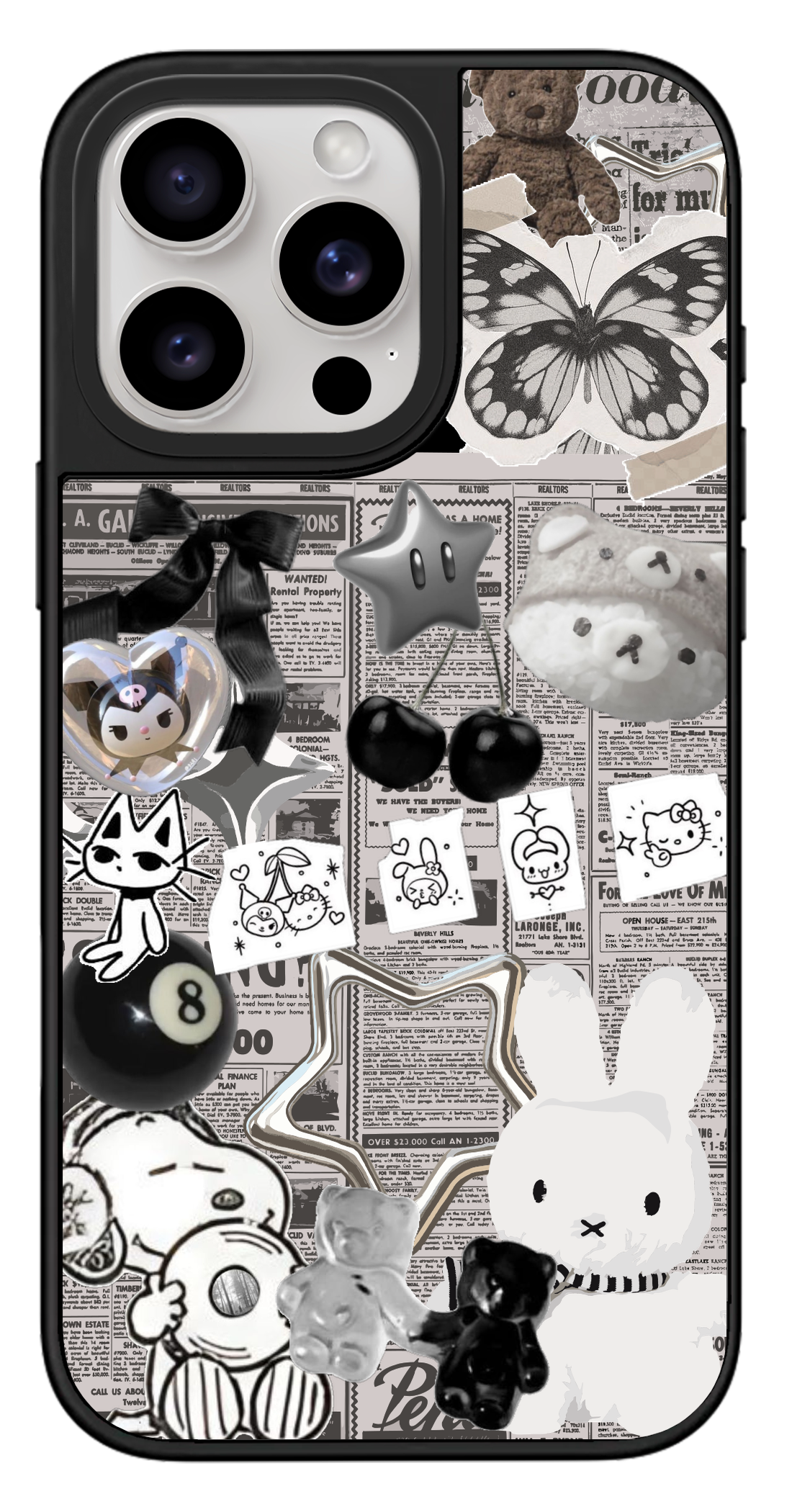 PixVoices rendered material preview - 3552 - Black Mirror Case