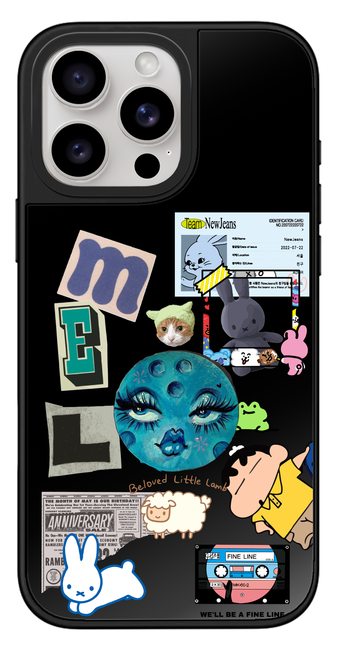 PixVoices rendered material preview - 3319 - Black Mirror Case