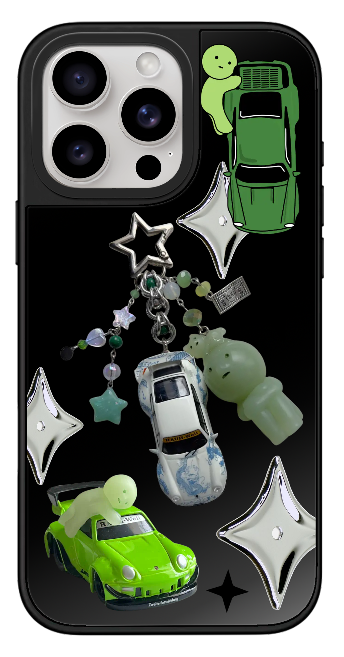 PixVoices rendered material preview - 2818 - Black Mirror Case
