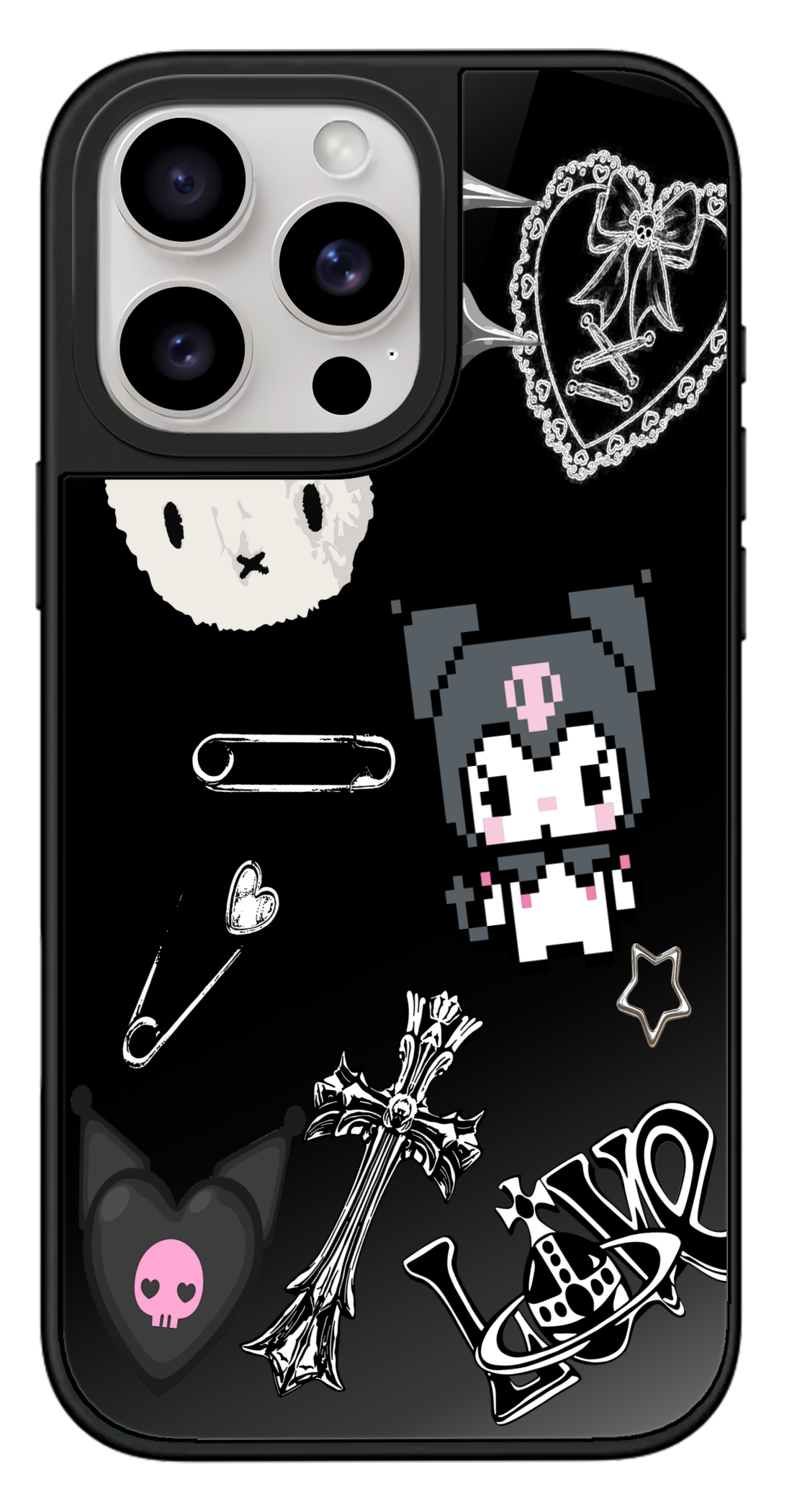 PixVoices rendered material preview - 2483 - Black Mirror Case
