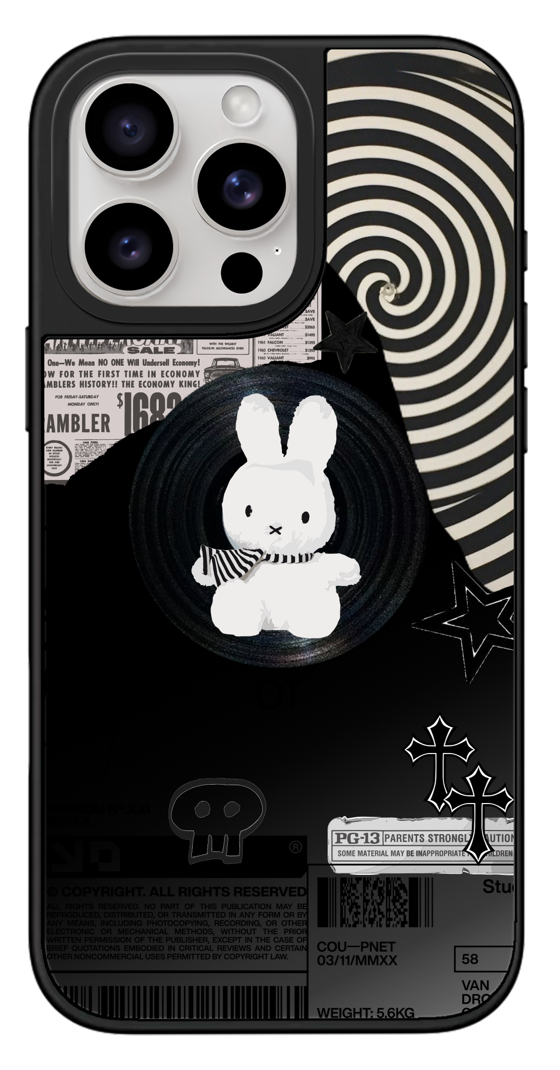 PixVoices rendered material preview - 2430 - Black Mirror Case