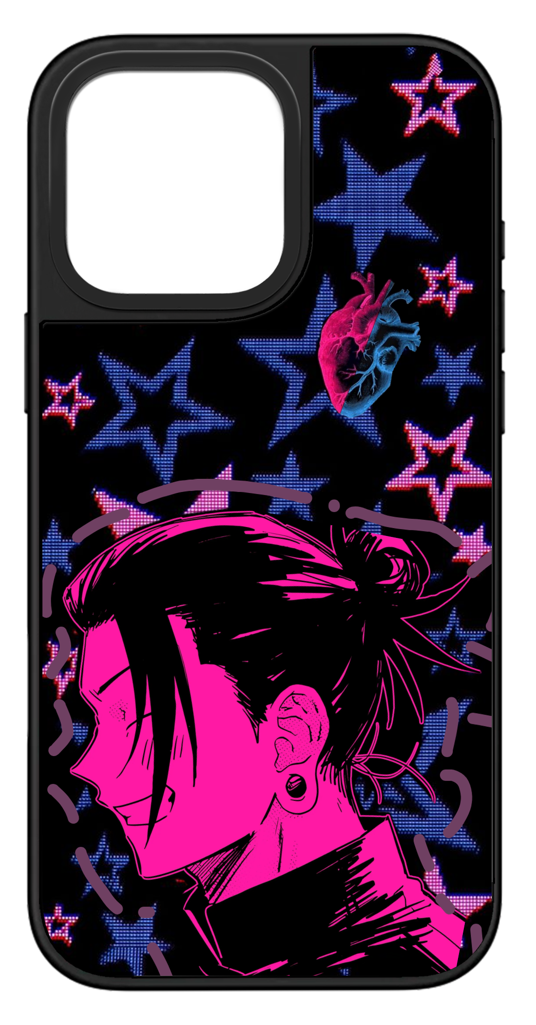PixVoices rendered material preview - 6003 - Black Mirror Case