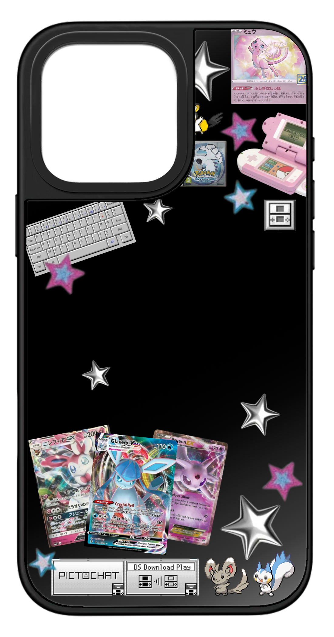 PixVoices rendered material preview - 6970 - Black Mirror Case