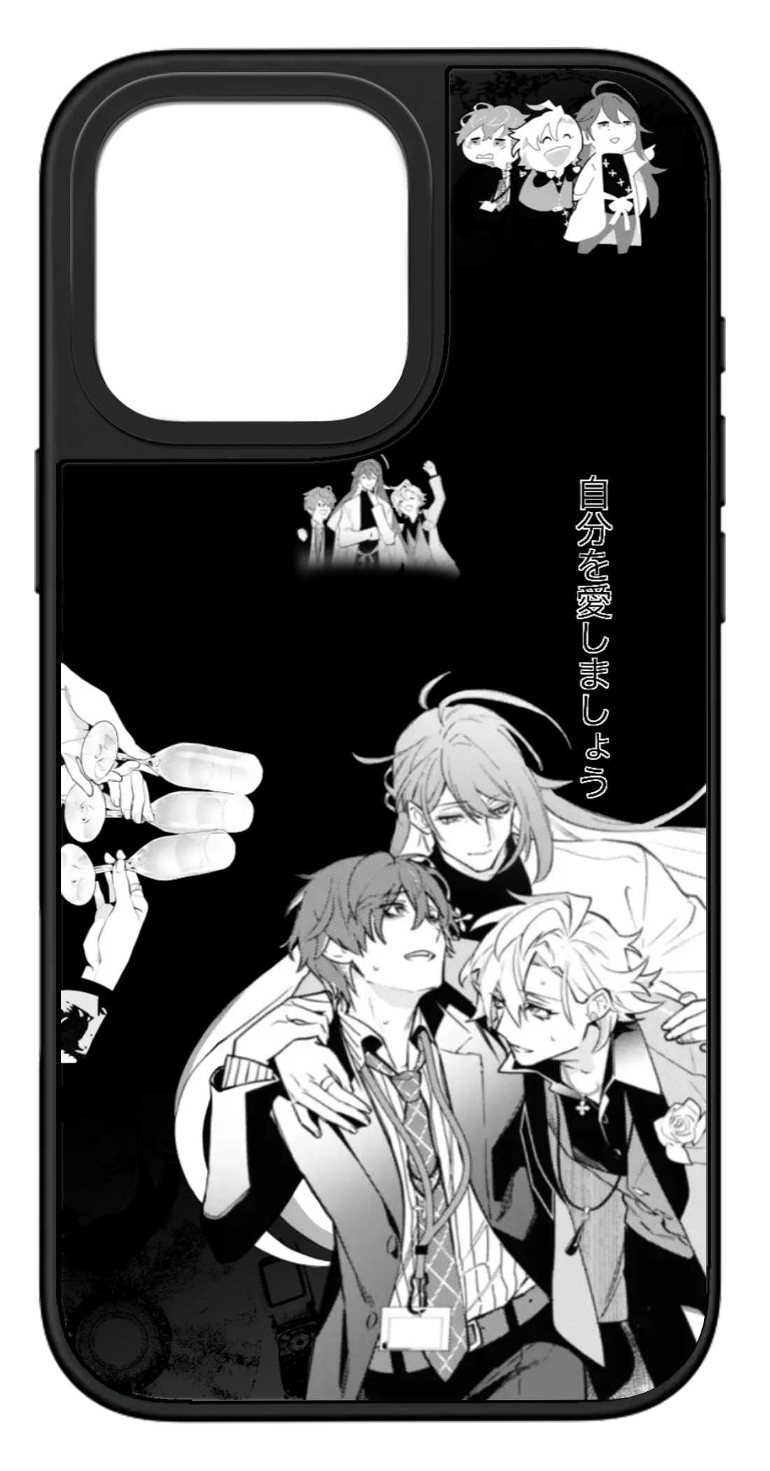 PixVoices rendered material preview - 7078 - Black Mirror Case