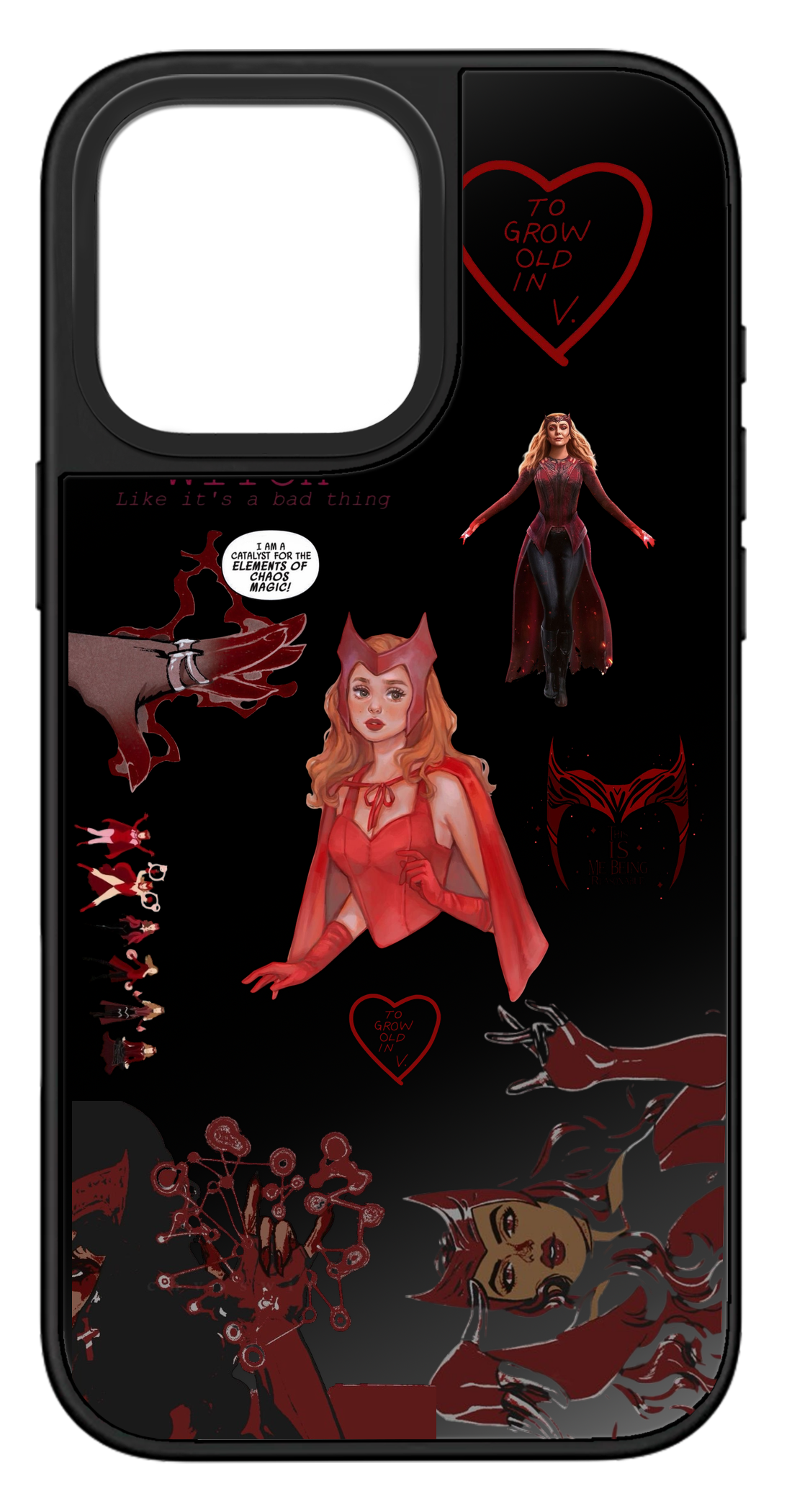 PixVoices rendered material preview - 1713 - Black Mirror Case