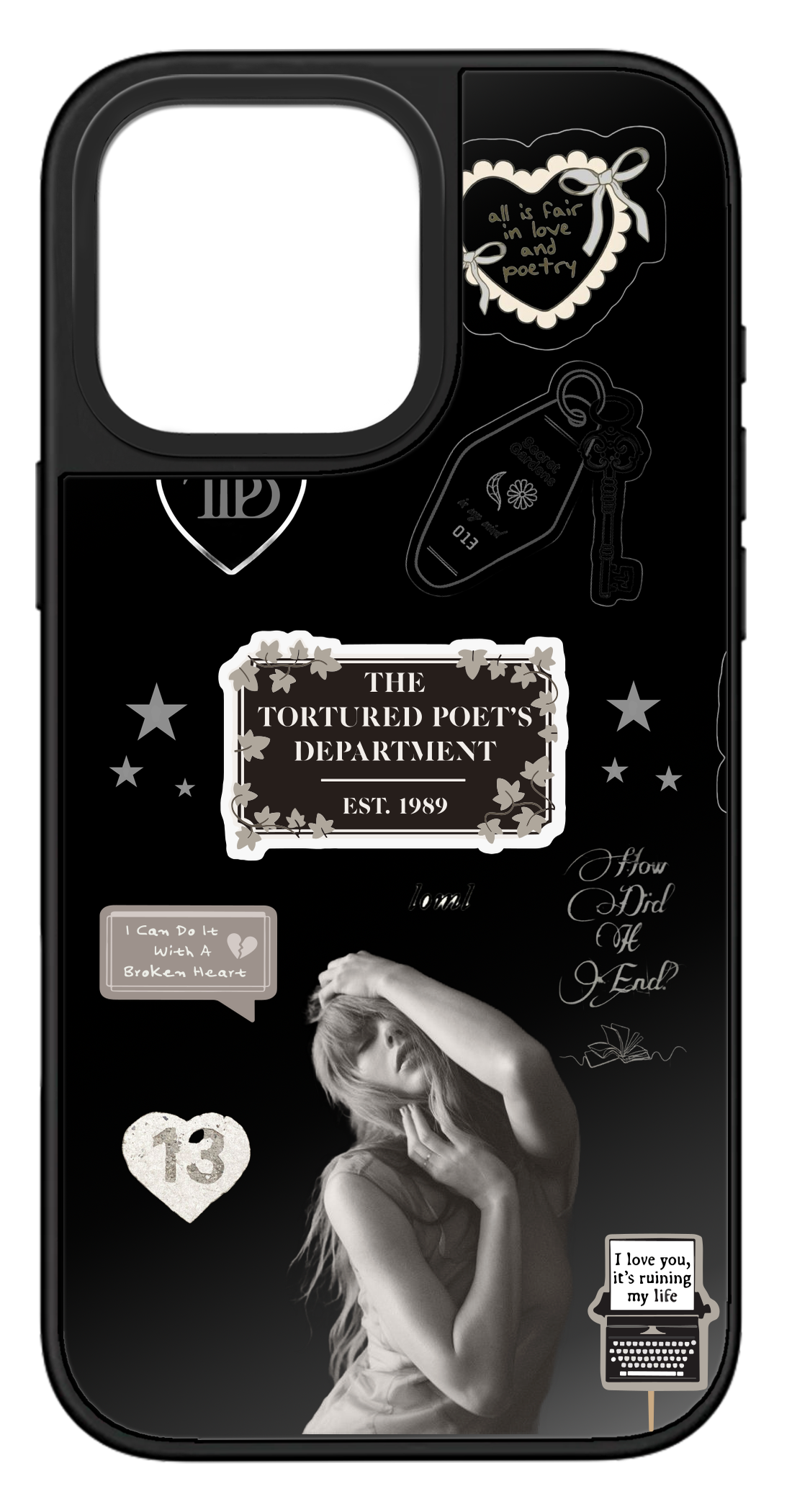 PixVoices rendered material preview - 1336 - Black Mirror Case