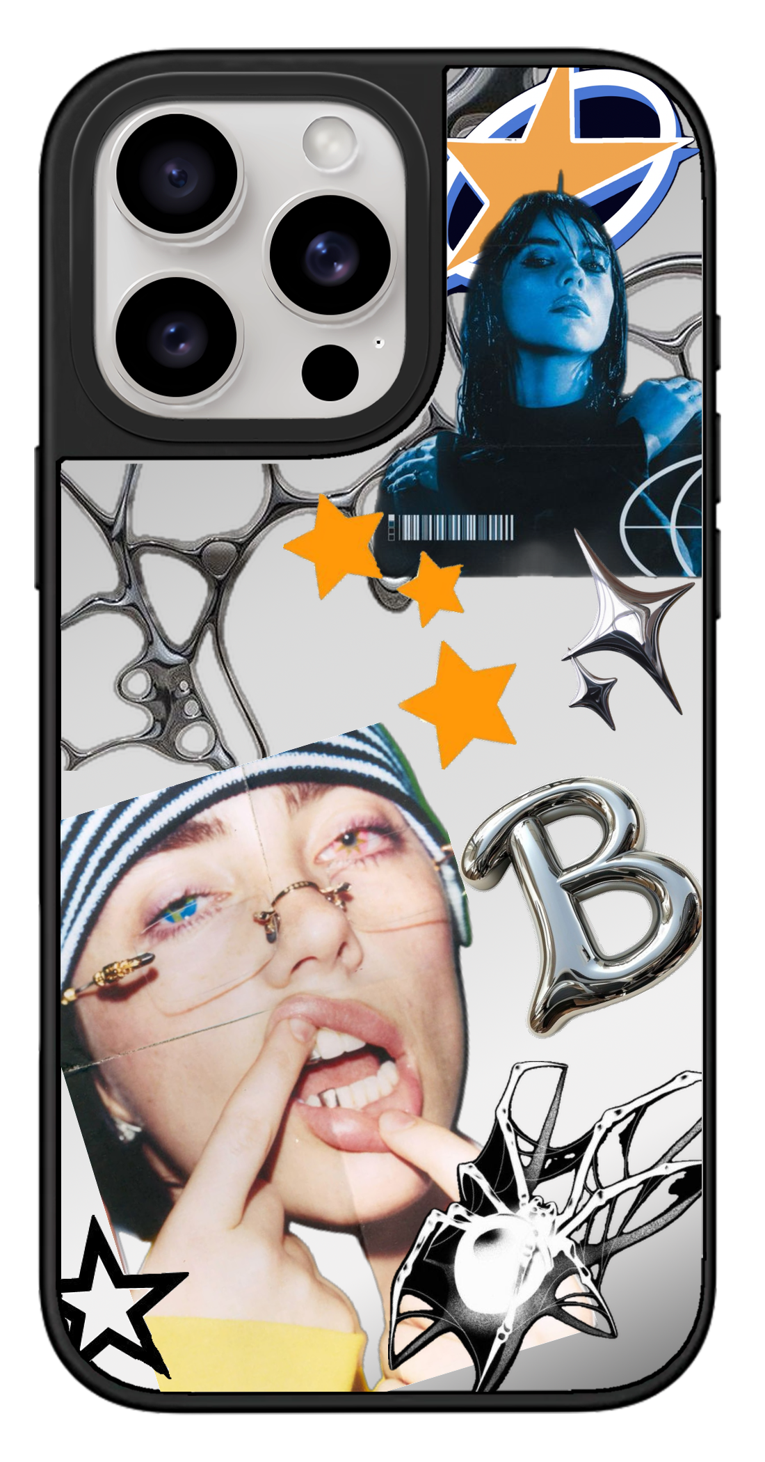 PixVoices rendered material preview - 950 - Silver Mirror Case