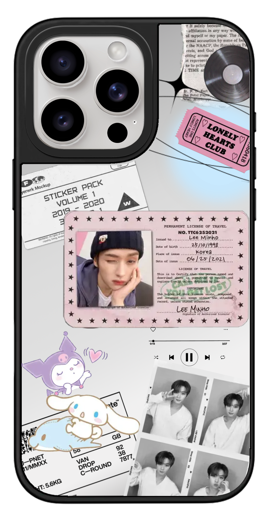 PixVoices rendered material preview - 966 - Silver Mirror Case