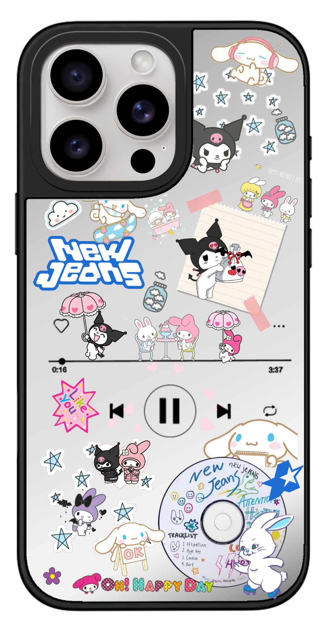PixVoices rendered material preview - 1455 - Silver Mirror Case
